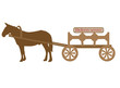 Mule and cart