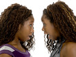Twins arguing