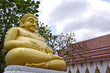 Healthy buddha in thai temple,Sattahip Temple, Thailand.