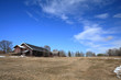 Barn by field Barn by field