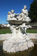 Fontana con statue in marmo Fontana con statue in marmo