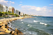 Tropical city beach