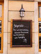 Mittagstisch