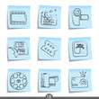 Flm post it icons...series no.18