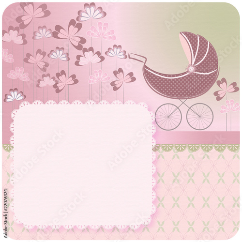 Newborn Baby Girl Pictures on Newborn Baby Girl Announcement Greeting    Mayart  Mayabee   22076424