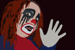 frightful clown