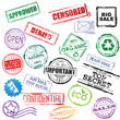 Vector stamp set collection