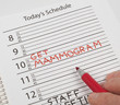Calendar reminder mammogram