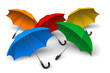 Color umbrellas