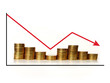 golden coins with graph