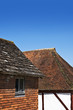Roofs of tudor buildings