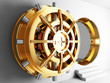 bank vault door 3d