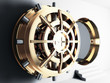 bank vault door 3d