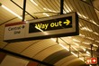 sortie de metro londonien