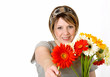 ich schenke dir blumen