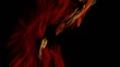 Abstract fractal background loop