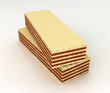 Wafers Filled with chocolate
