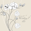 Template for wedding invitation