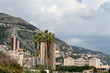 Monaco : port et rocher