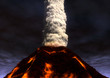 Erupting Volcano