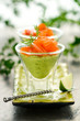 avocado cream and salmon avocado cream and salmon