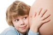 child and stomach
