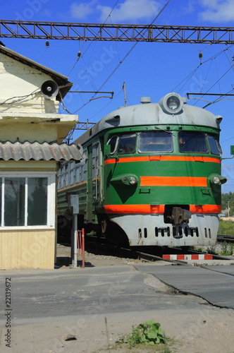 Photo: Electric train Electric train