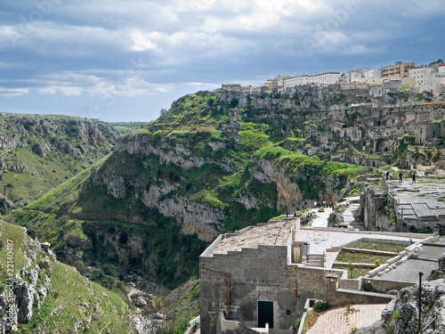 Photo: Landscape of Matera. Basilicata. Landscape of Matera. Basilicata.