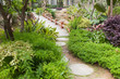 foootbridge in garden