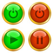 Ring buttons for web