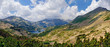 Panorama of Pirin mountain,Bulgaria