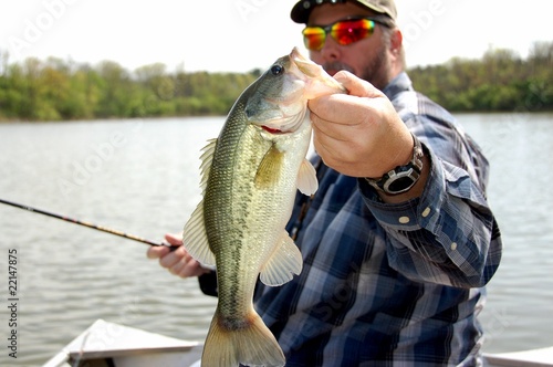 Photo: bass angler bass angler