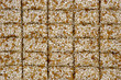 Sesame seeds in sugar