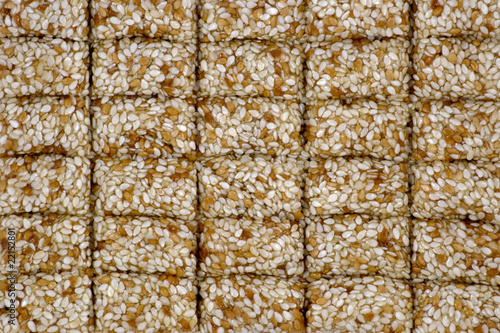 Photo: Sesame seeds in sugar Sesame seeds in sugar