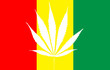 rastafarian reggae flag