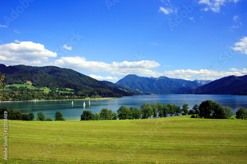 Foto: Blick auf den Tegernsee Blick auf den Tegernsee