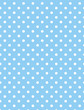 Jpg. Blue Background with White Polka Dots
