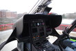 Cockpit eines Hubschraubers Cockpit eines Hubschraubers