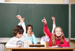 Grundschüler melden sich