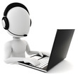 3d man - call center