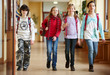 Gruppe Schulkinder