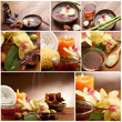 collection of spa concept and aromatherapy