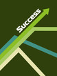 The financial schedule. Illustration. Minimalism.