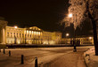 The building of the Russian Museum at night
