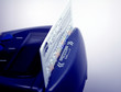Photo: Closeup of credit card and pos terminal Closeup of credit card and pos terminal