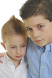 Two abused children