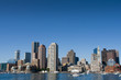 Boston skyline from the inner harbor