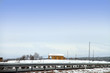 Winter landscape  Alto Palancia Castellon province Spain
