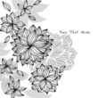 Doodle Floral Background
