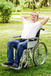 Man in a wheelchair